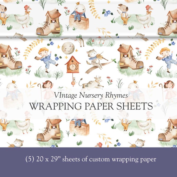 Mother Goose Vintage Etsy