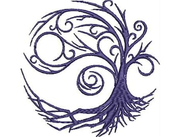 Celtic tree embroidery Design, tree of life embroidery design,Celtic tree of life Machine embroidery Design