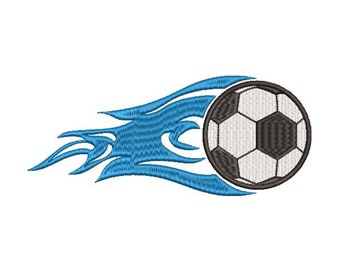 Diseño de bordado de balón de fútbol, diseño de bordado de fútbol