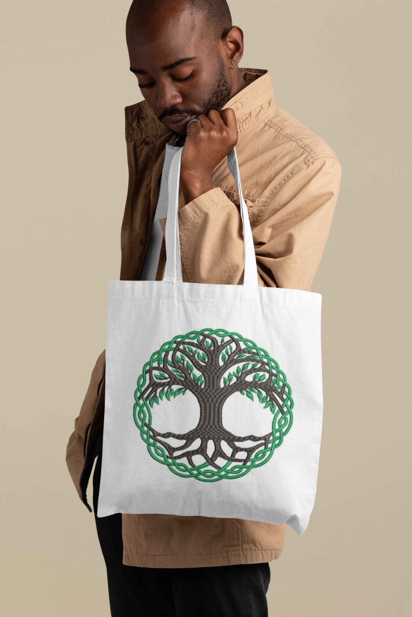 Ornament Decorative Celtic Tree of Life Machine Embroidery Design - Etsy