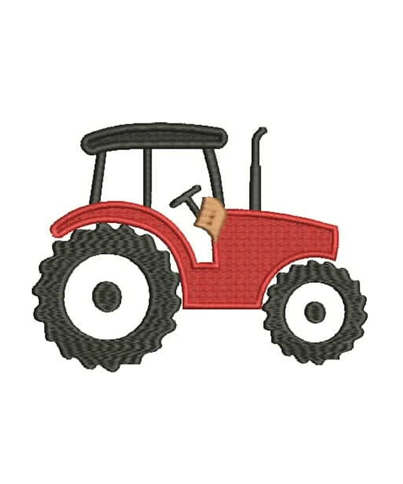 Tractor Machine Embroidery Designagrimotor Embroiderytraktor Etsy