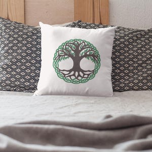 Ornament Decorative Celtic Tree of Life Machine Embroidery Design - Etsy