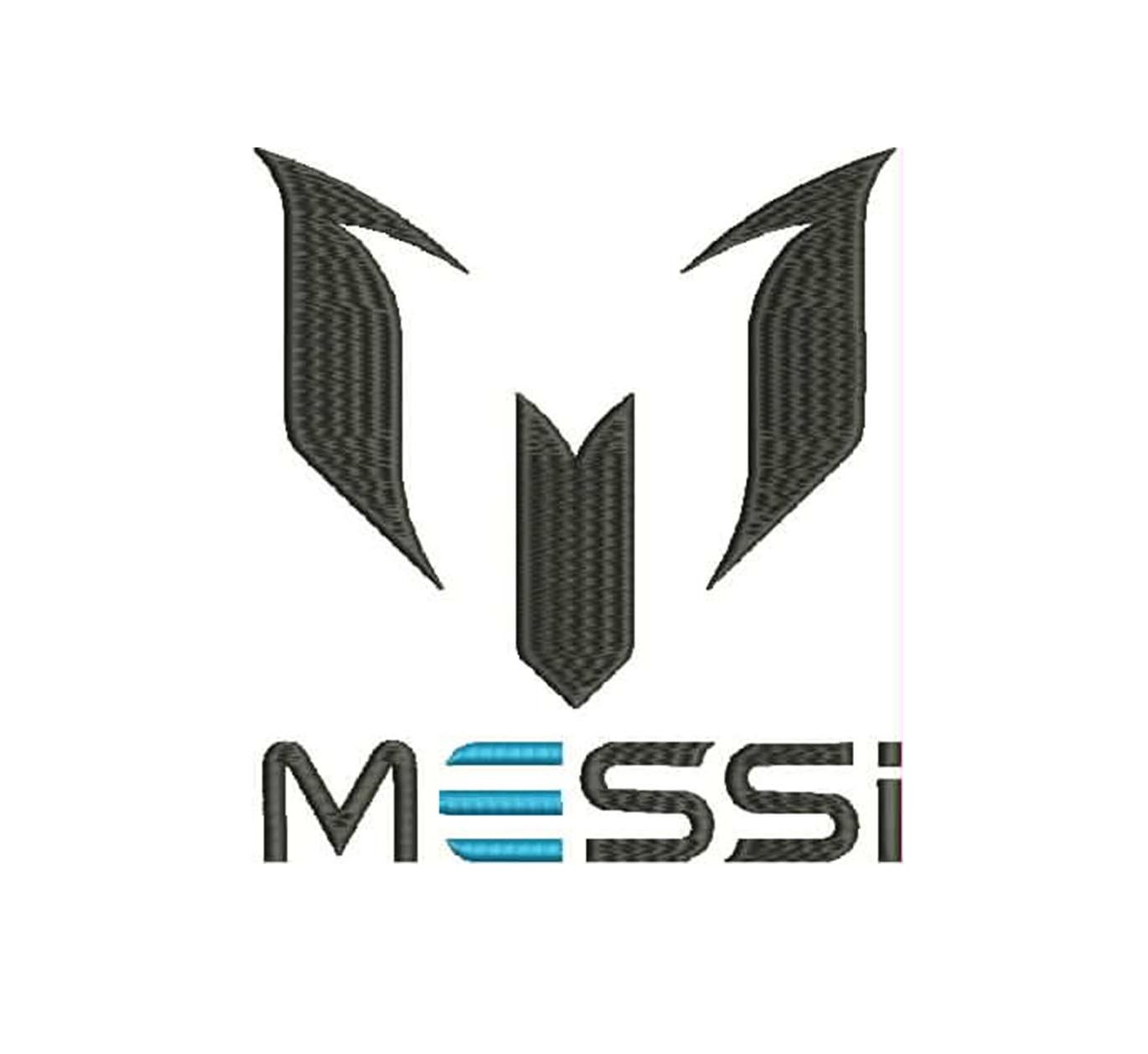 Diseño de Messi bordado deportivo diseño desordenado - Etsy España