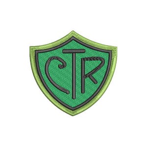 CTR logo digital embroidery design