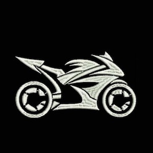 Motorcycle Embroidery machine Design,bike embroidery design