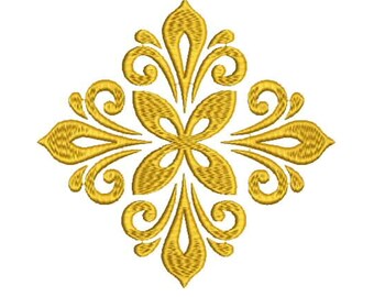 Diseño de bordado de patrones, diseño de bordado de adornos, bordado de decoración