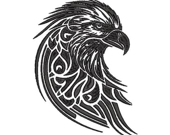 Diseño de bordado de águila celta, 3 tamaños