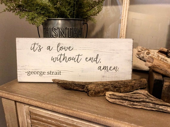 It S A Love Without End Amen Valentine S Day Gift Etsy
