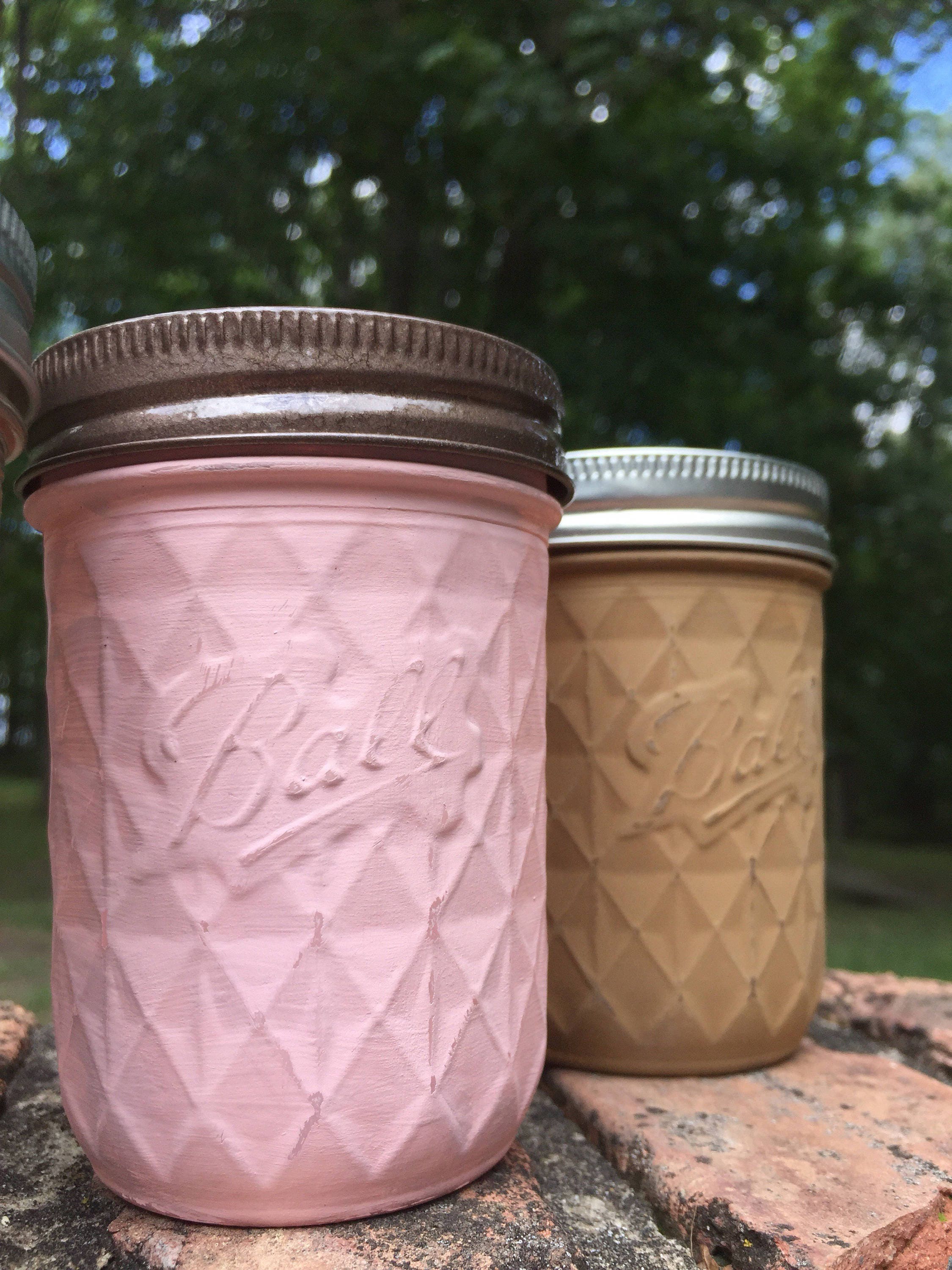 Ball Mason Jar Jelly Jars 8 oz DIMPLED Etsy