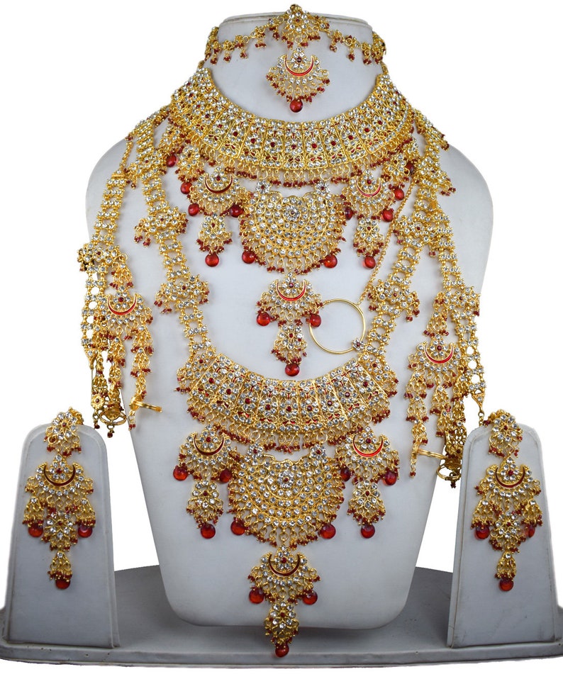 full indian bridal jewellery set