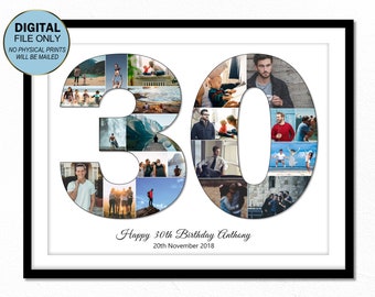 30th Birthday Gift For Him Etsy