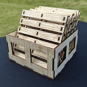 Pallet drink and crate set, funny coasters, pallet wood, man cave coasters