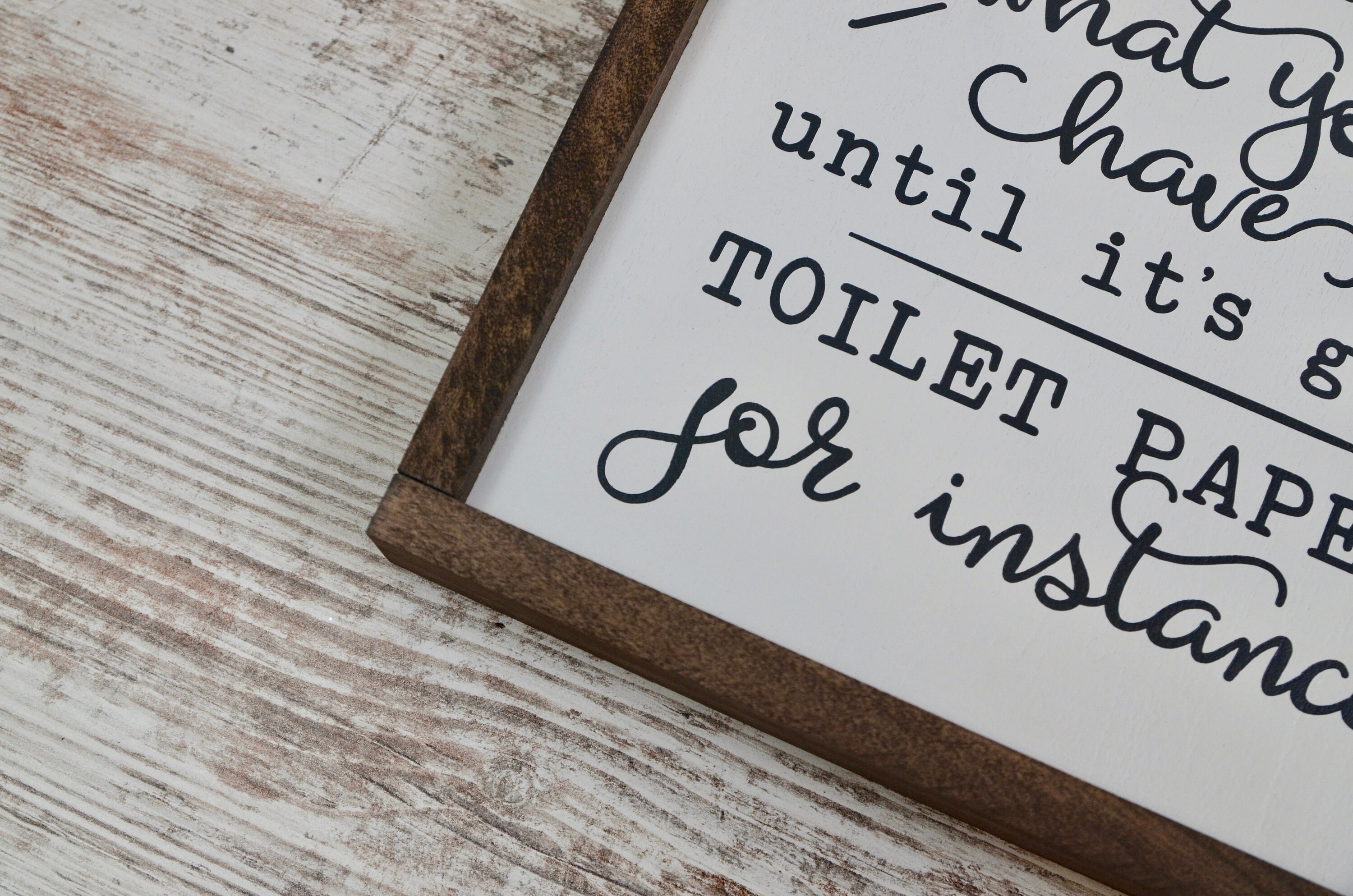 You Never Know What You Have Until It's Gone Funny - Etsy.de