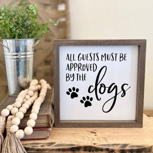 Dog Quotes, Wood Dog Sign, Dog Lover Gift, Dog Decor, Funny Dog Sign