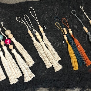 Diffusing Tassels for car, purse, keychains, etc