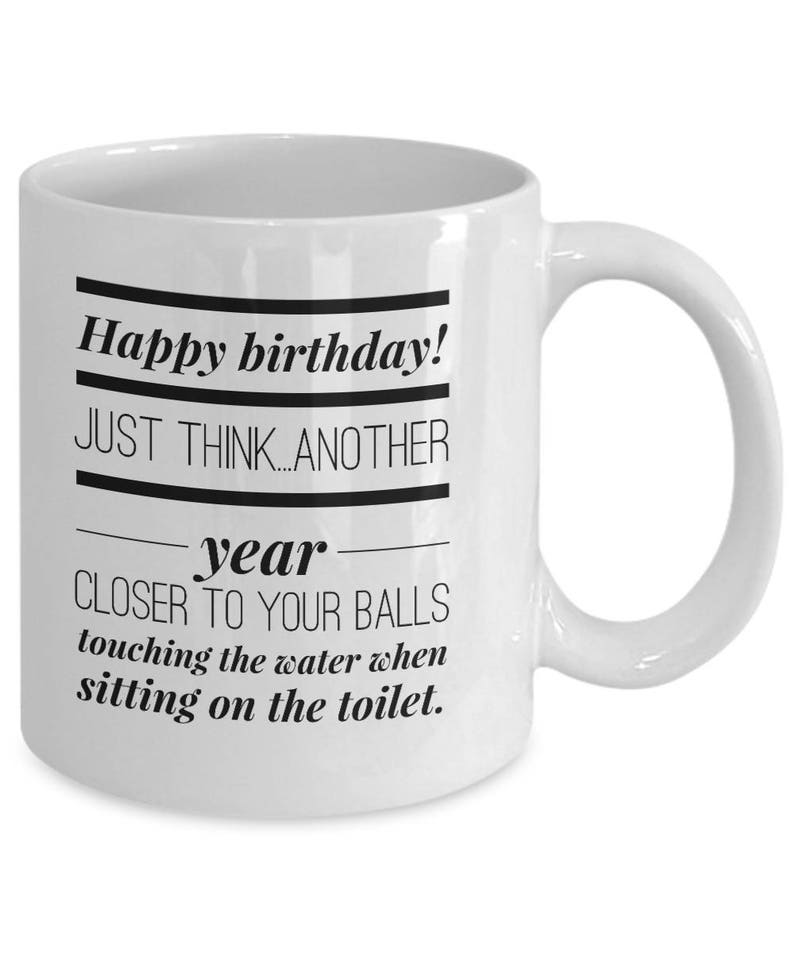 Old Man Birthday Coffee Mug Funny Birthday Gifts for Him Etsy