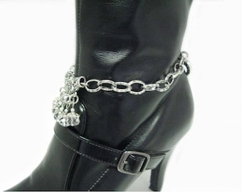 1PC  Boot Shoe Jewelry boot bling, boot strap, Boot bracelet, decoration, enhancer, addition, line dancer, western, any type of boot, shoe
