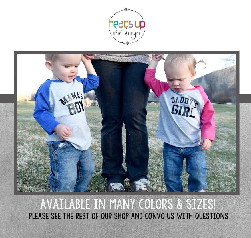 Mama S Boy Daddy S Girl Twin Toddler Shirts Twin Etsy