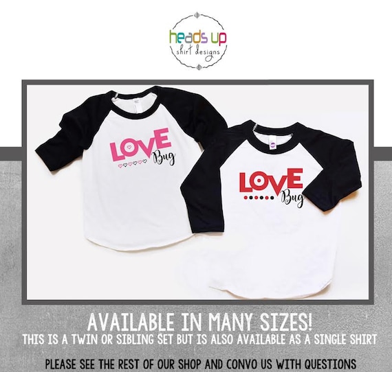 twin valentine shirts