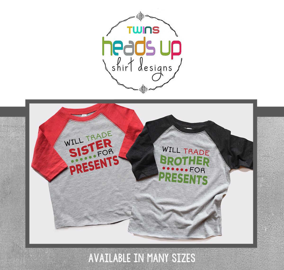 Trade Brother for Presents Funny Xmas Sibling Toddler//Kids Long Sleeve T-Shirt