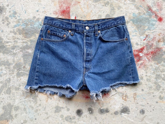 80's cut off jean shorts