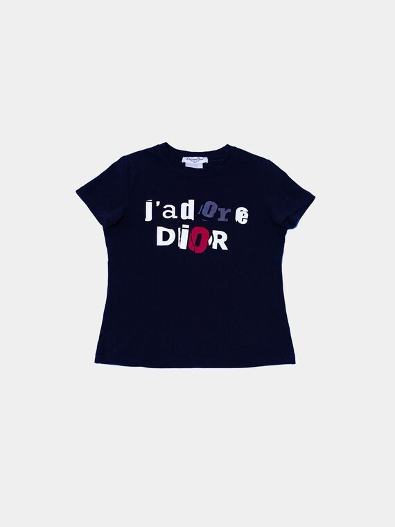 2000s Christian Dior J'Adore Dior Top | Vintage Y2k T… - Gem