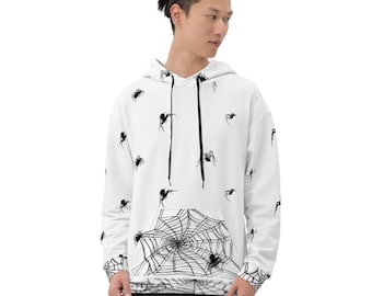 Sweat à capuche nid d'araignée