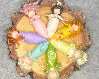 Göttinnen, Liebe, Elfe, Filz, Waldorf, Geschenk, Trostspender, Kinder, Trost, Trauer, Mitbringsel,Filzfee, Aufmerksamkeit, Neubeginn, Spirit