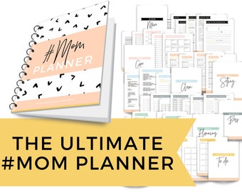 45+ Page Ultimate Mom Planner - Instant Download Printable Planner For Moms