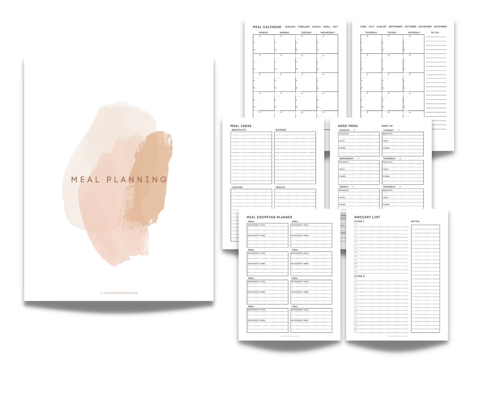 Printable Ultimate Mom Planner - Instant Download Editable Planner - Etsy