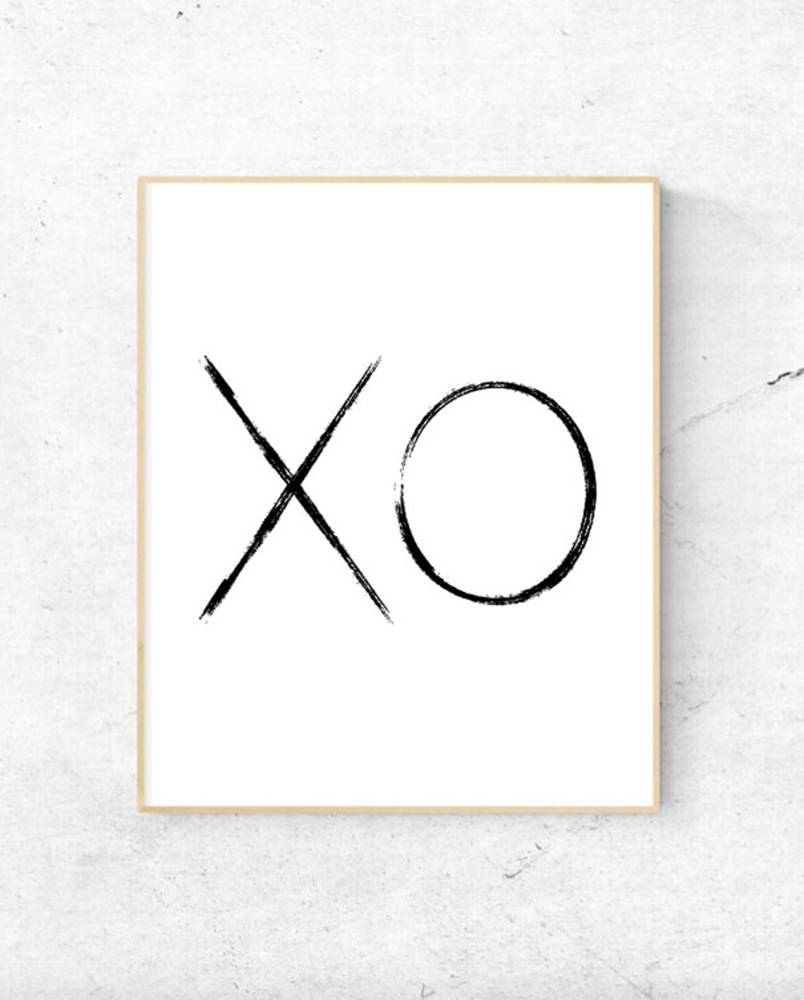 XO Wall Art Print Instant Download Home Decor Wall Art Etsy