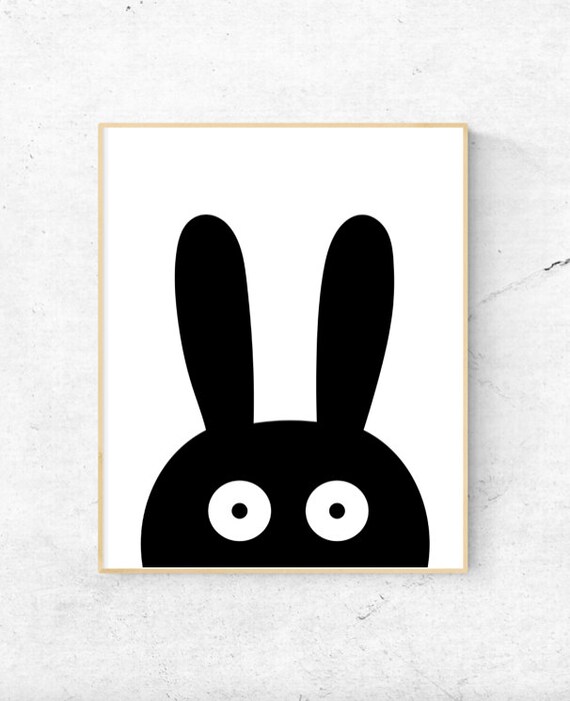 nursery bunny wall art