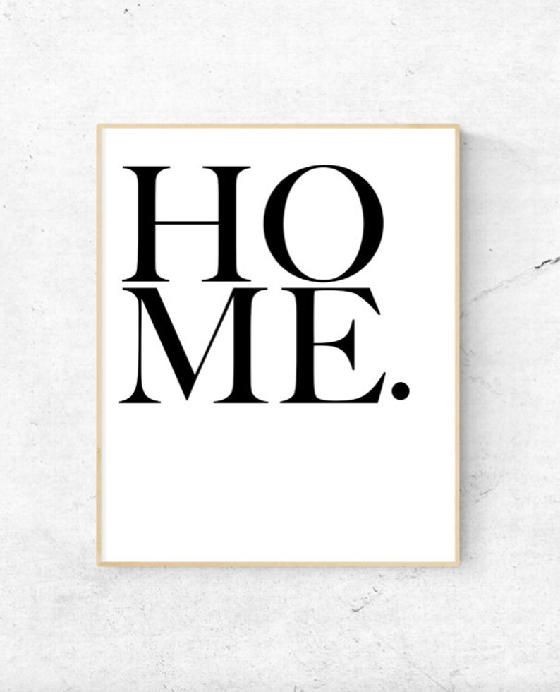 Home. Wall Art Digital Print Instant Download Home Decor Etsy