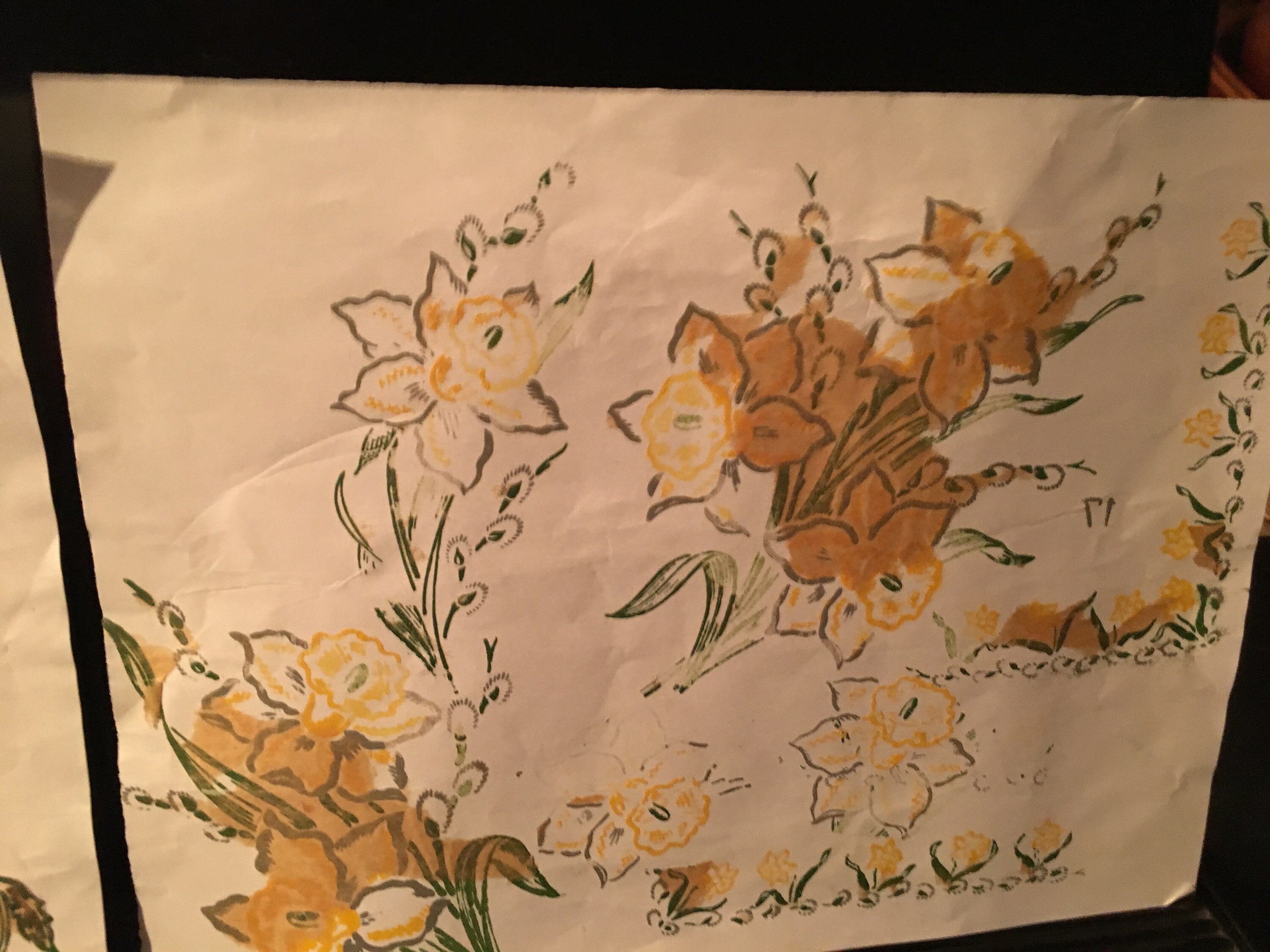 Vintage Iron On Transfers. Distressed Florals Ephemera For Etsy
