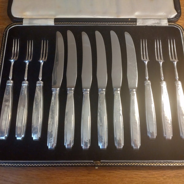 Fruit Knife Fork Set Etsy