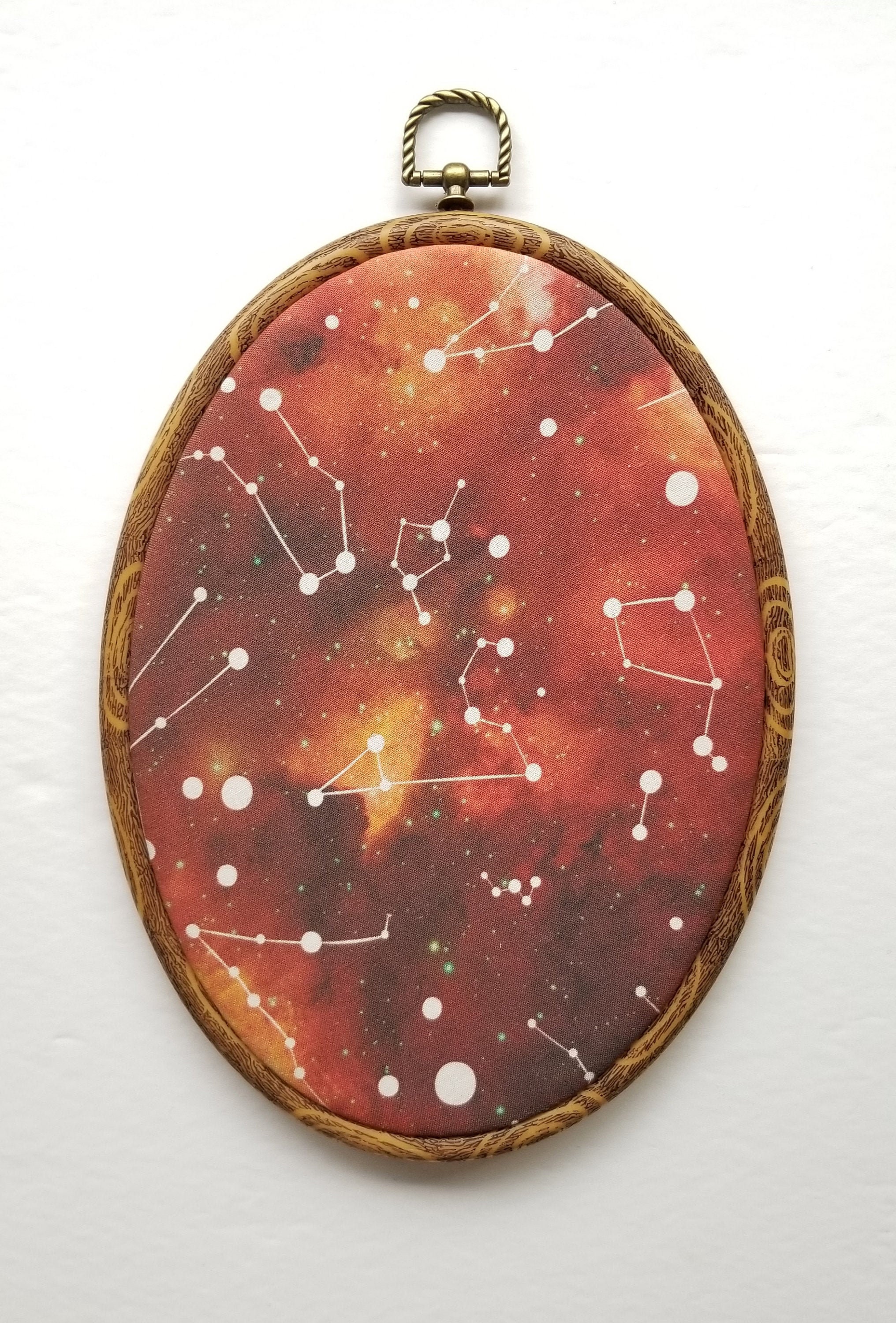 Aurora Burning Enamel Pin Holder Etsy