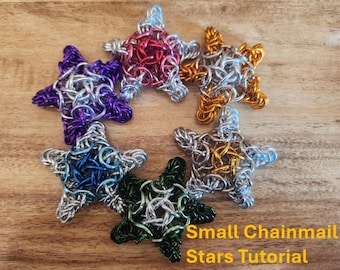 Small Chainmail Star Tutorial