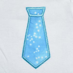 Instant Download: Cute Baby, Boy, Tie Applique Machine Embroidery Design 4 Sizes