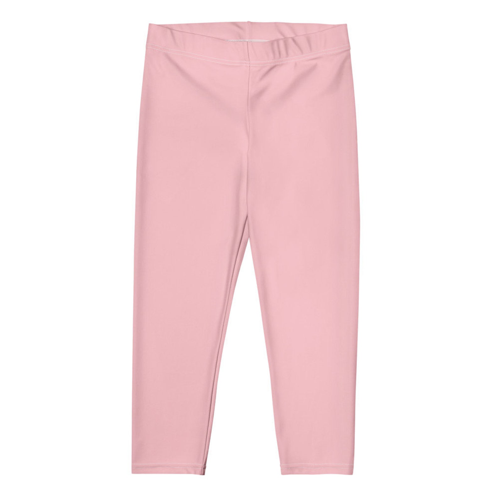 Pastel Pink Capri Leggings Yoga Sports Activewear | Etsy