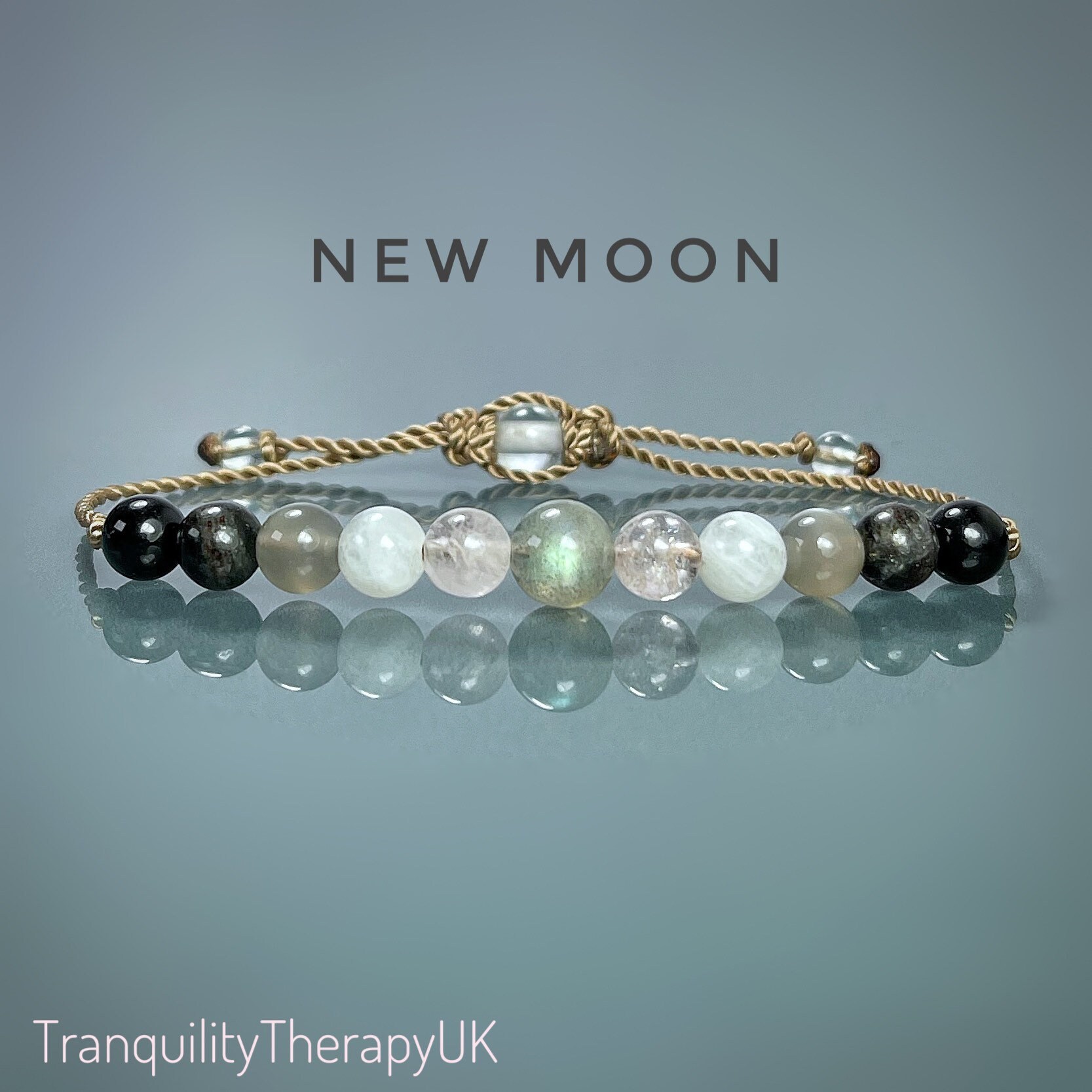 New Moon Crystals. New Moon Bracelet. New Moon Intentions. Renewal