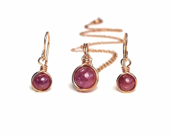 Genuine Ruby Necklace. Sterling Silver, Gold, Rose Gold. Includes Gift Wrap & Gift Box. July Birthstone. Valentines Love Crystals.Commitment