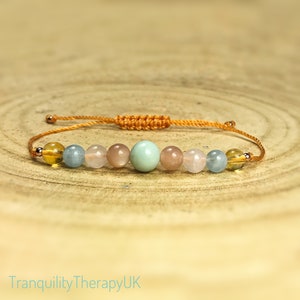 Self-Love Bracelet. Confidence, Courage, Love, Happiness. Good Luck. Emotional Healing. Calming Energy. Emotional Balance.