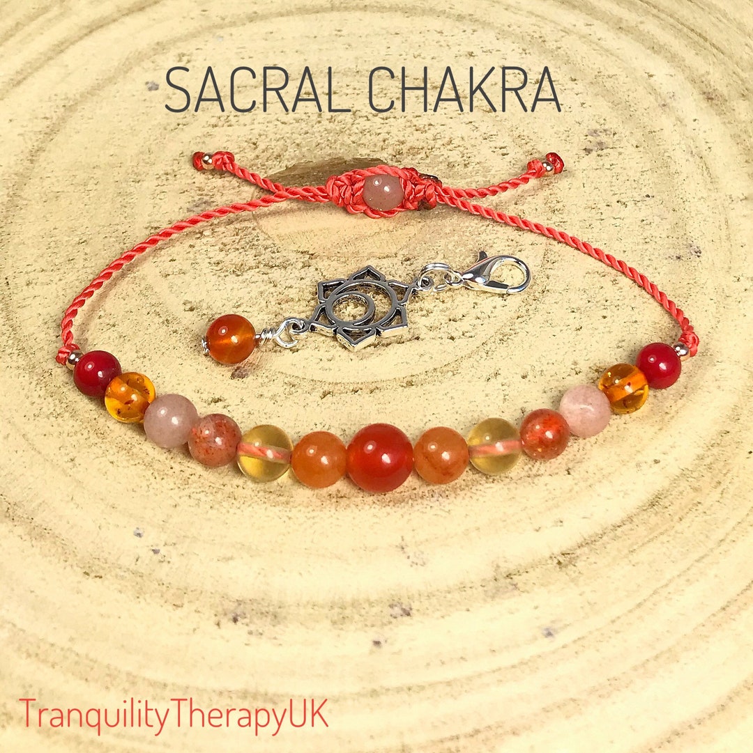 Ultimate Sacral Chakra Bracelet. Chakra Bracelet. Sacral Chakra
