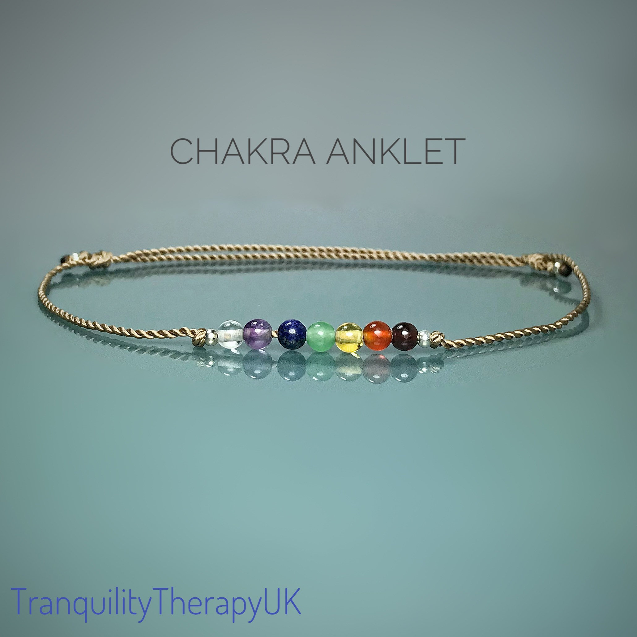 Chakra anklet deals