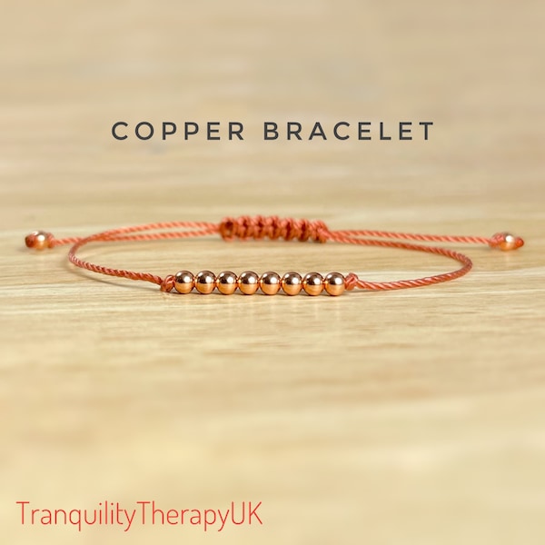 Copper Bracelet Etsy