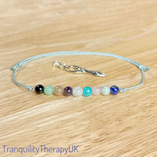 Anklet First Moon Cycle Gift. First Period Gift. Menarche Gift. Feminine Energy. Puberty. Calm & Soothe Emotions. Teenager Gift. Confidence.
