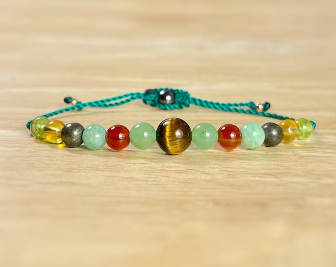 Business Success Bracelet Confidence.  Luck. Wealth. Abundance. Prosperity. Mental Clarity. Intelligence. Money Maker. Good Fortune.
