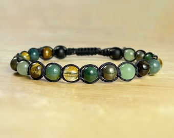Good Luck Bracelet. Wealth, Abundance and Prosperity. Attract & Protect. Mental Clarity. Intelligence. Money Maker. Made to Measure.