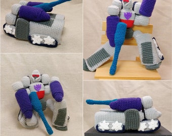 Crochet Transformers Decepticon Megatron_ Megatron _ PDF English crochet pattern of Transformers