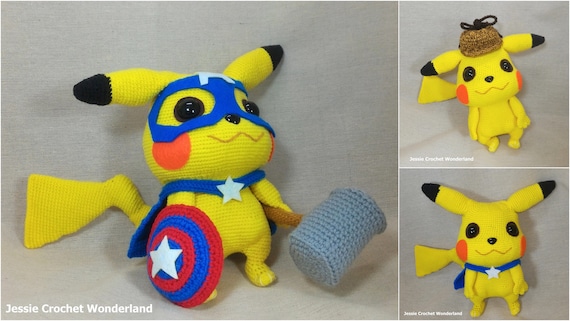 UK 2019 soft Pokemon Master Detective Pikachu plush doll stuffed toy cute toys 
